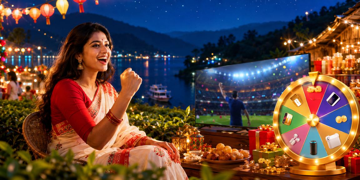রাঙামাটিতে পহেলা বৈশাখে লাকি ড্র বিজয়ের আনন্দ